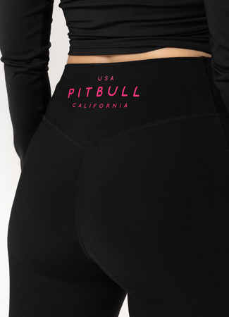 Damskie leginsy sportowe PIT BULL AVENIDA czarne