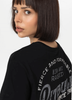 T-shirt damski PIT BULL Oversize LOYAL WMN czarny