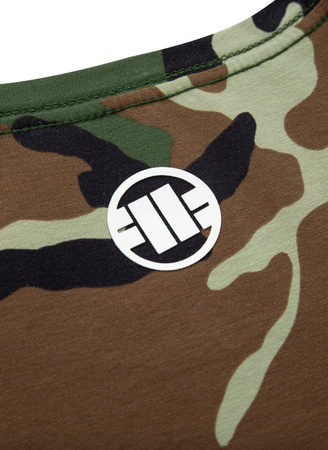 T-shirt PIT BULL SLIM FIT CLASSIC BOXING woodland camo 