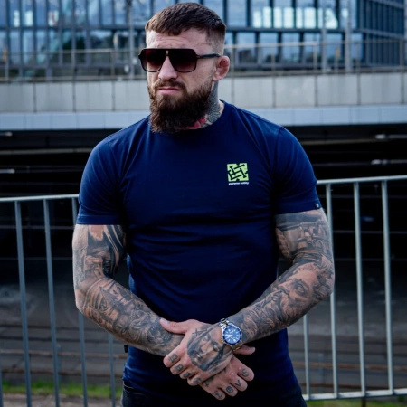 T-shirt EXTREME HOBBY FLASH granatowy