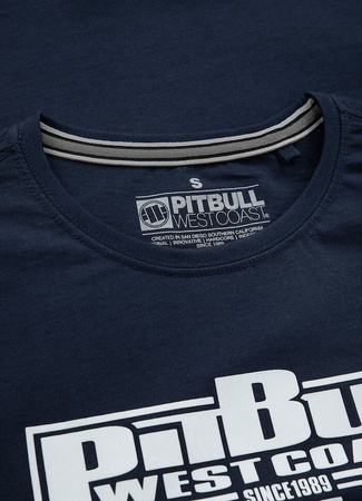 T-shirt damski PIT BULL BOXING WMN granatowy