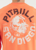 Bluza PIT BULL Tricot Terry DOG SD łososiowa (bright salmon) prosta