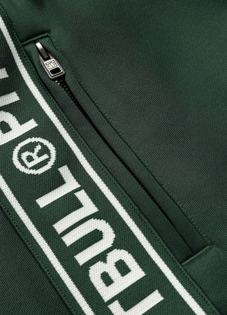 Spodnie dresowe PIT BULL OLDSCHOOL TAPE LOGO TERRY bottle green