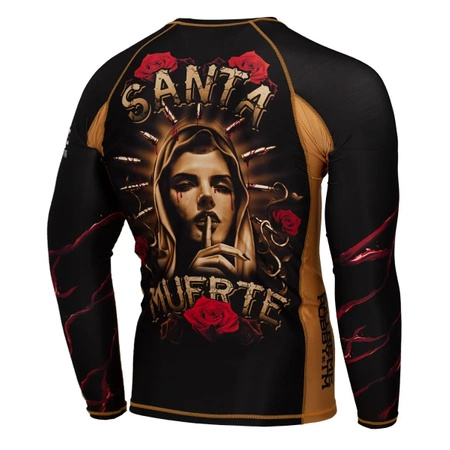 Longsleeve rashguard EXTREME HOBBY SANTA MUERTE czarny