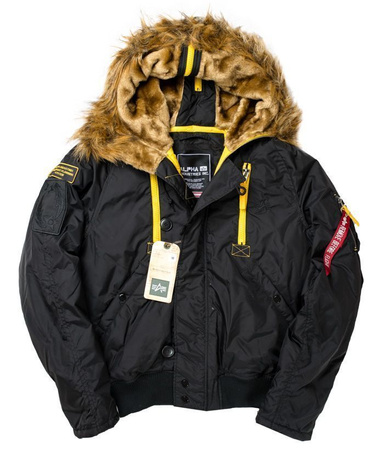 Kurtka ALPHA INDUSTRIES PPS N2B czarna 133147 03