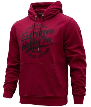 Bluza EXTREME HOBBY WHEEL kaptur bordowa