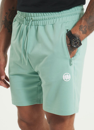 Spodenki PIT BULL Tricot Terry NUGGET miętowe (light mint)