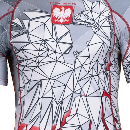 Short sleeve rashguard EXTREME HOBBY POLSKA szary