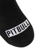 Długie skarpetki PIT BULL HIGH ANKLE czarne grube - 3 pary