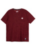 T-shirt PIT BULL SMALL LOGO CASUAL SPORT bordowy (burgundy melange)