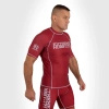 Short sleeve rashguard EXTREME HOBBY TRACE czerwony