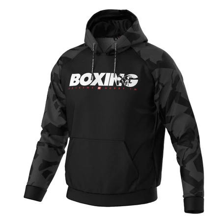 Bluza dresowa poliester  EXTREME HOBBY BOLD BOXING czarny