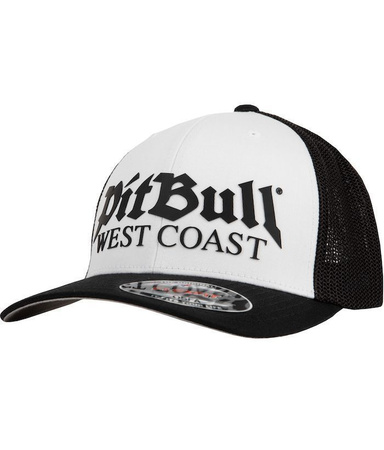 Czapka PIT BULL FULL CAP OLD LOGO biało-czarna