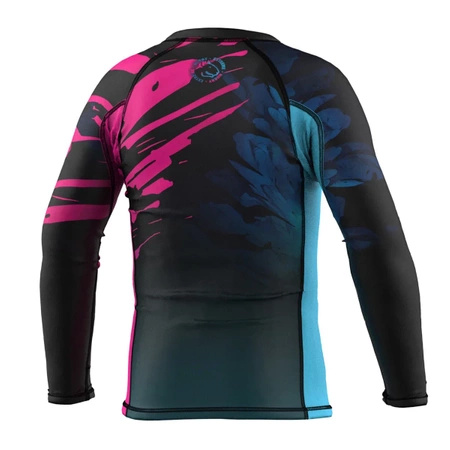 Longsleeve rashguard kids  EXTREME HOBBY  VIVID BULTERIER różowy