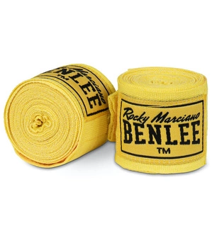 Bandaże bokserskie, owijki BENLEE ELASTIC 300 cm żółte