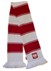 Szalik PASIAK BIAŁO CZERWONY SZALP1