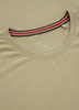 T-shirt PIT BULL SLIM FIT NO LOGO spandex beżowy (pale sand)
