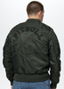 Kurtka PIT BULL HACKET WASHED BOMBER dark green