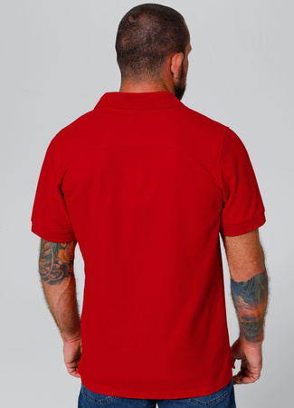 POLO PIT BULL PIQUE ROCKEY czerwone