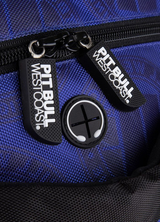 Średni plecak / torba PIT BULL LOGO niebieski
