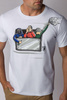 T-shirt PGWEAR TRAIN biały