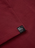 T-shirt PIT BULL LOGO PALMS bordowy (burgundy)