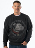 Bluza PIT BULL Washed STRENGTH & RESPECT czarna prosta