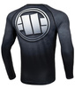 Longsleeve Rashguard PIT BULL SCRATCH szary długi rękaw