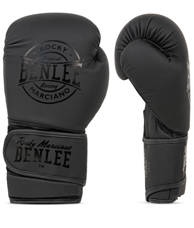 Rękawice bokserskie BENLEE BLACK LABEL NERO czarne