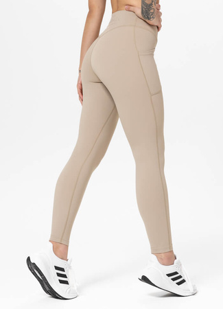 Damskie leginsy sportowe PIT BULL AVENIDA cappucino