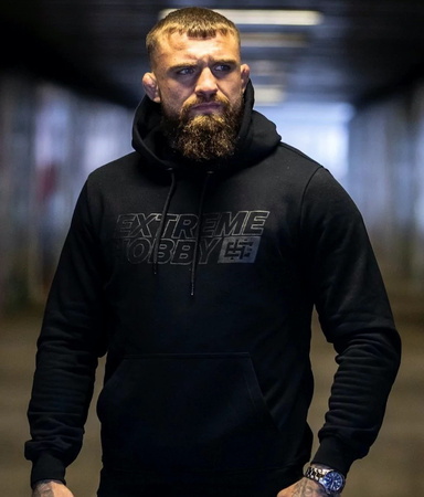 Bluza EXTREME HOBBY BLOCK 2025 kaptur czarna