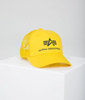 Czapka ALPHA INDUSTRIES TRUCKER BASIC żółta (prime yellow) 186902 229