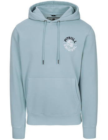 Bluza PIT BULL WASHED DOG SD light blue kaptur