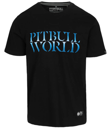 T-shirt PIT BULL WORLD czarny
