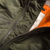 Kurtka ALPHA INDUSTRIES MA-1 HOODED ciemnozielona (dark green) 158104 257