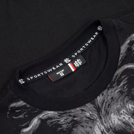 T-shirt EXTREME HOBBY LION czarny