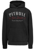 Bluza PIT BULL WASHED STRENGTH & RESPECT dark graphite kaptur