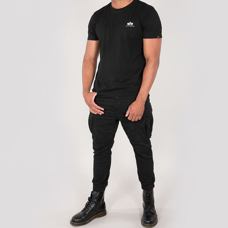 T-shirt ALPHA INDUSTRIES SMALL LOGO czarny 188505 03