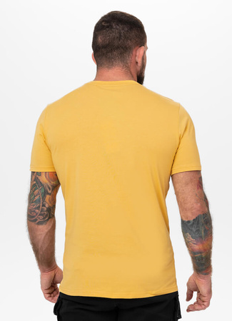 T-shirt PIT BULL SAN DIEGO CA SMALL LOGO pale yellow