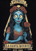 Damska bluza PIT BULL LA SANTA MUERTE WMN czarna kaptur