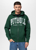 Bluza PIT BULL NORTON hunter green rozpinana