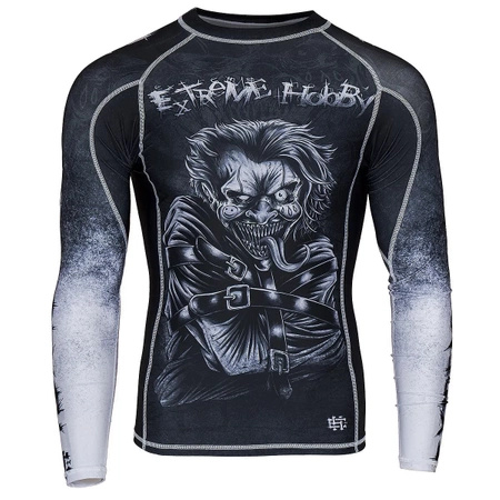 Longsleeve rashguard EXTREME HOBBY PSYCHO CLOWN czarny