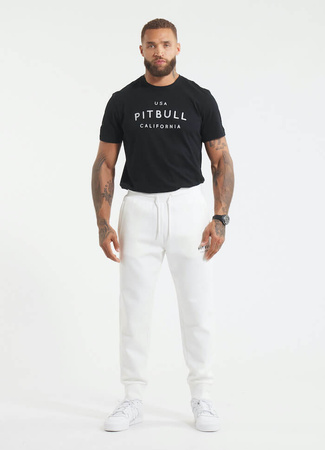 Spodnie sportowe PIT BULL SAMPSON off white 