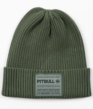 Czapka zimowa PIT BULL DOCK zielona (grassy green)