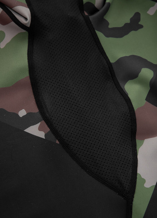 Rashguard PIT BULL CROSS CAMO woodland camo krótki rękaw