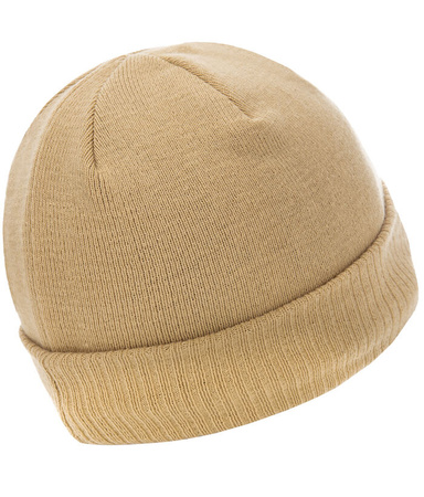 Czapka zimowa PIT BULL SMALL LOGO II beżowa