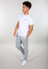 Spodnie ALPHA INDUSTRIES JOGGER SL szare (grey heather) 116370 17