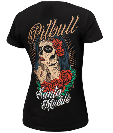 T-shirt damski PIT BULL SANTA MUERTE WMN czarny