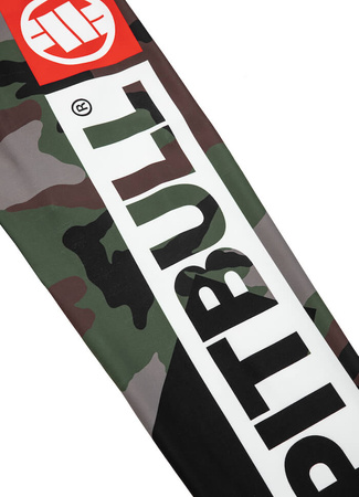 Leginsy PIT BULL CROSS CAMO woodland camo