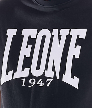 T-shirt LEONE BIG LOGO czarny